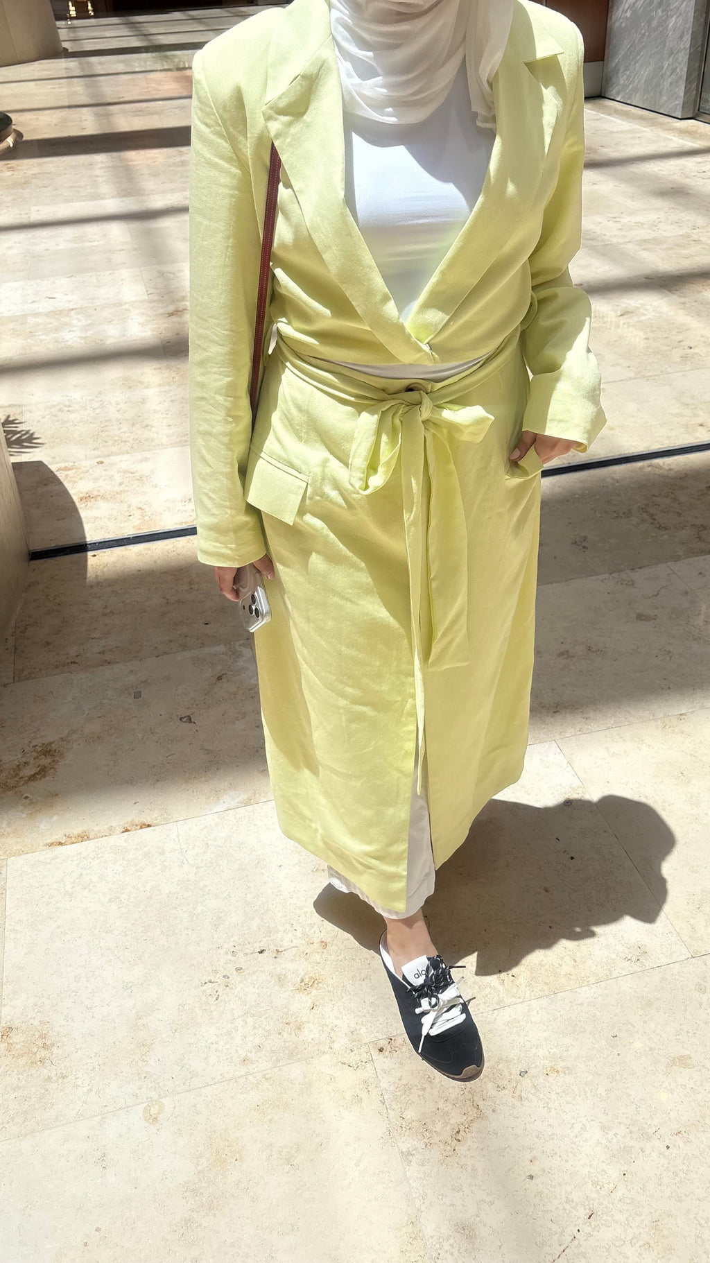 linen trench coat 🧥